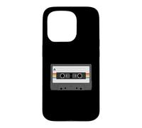 Rétro 70's 80's 90's Cassette Tape Illustration Coque pour iPhone 15 Pro