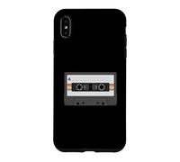 Rétro 70's 80's 90's Cassette Tape Illustration Coque pour iPhone XS Max