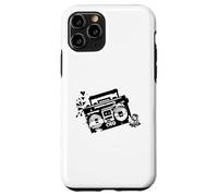 Retro 80s 90s Boom-Box Vintage Cassette Player Graphic Tee Coque pour iPhone 11 Pro