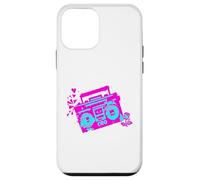 Retro 80s 90s Boom-Box Vintage Cassette Player Graphic Tee Coque pour iPhone 12 Mini