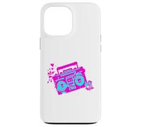 Retro 80s 90s Boom-Box Vintage Cassette Player Graphic Tee Coque pour iPhone 13 Pro Max