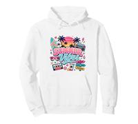 Retro 80s 90s Nostalgie Summer Vibes Beach Boombox Vacation Sweat à Capuche