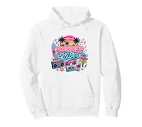 Retro 80s 90s Nostalgie Summer Vibes Beach Boombox Vacation Sweat à Capuche