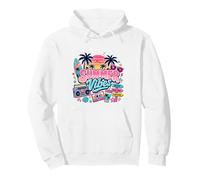 Retro 80s 90s Nostalgie Summer Vibes Beach Boombox Vacation Sweat à Capuche