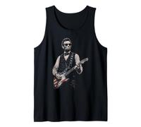 Rétro Abraham Lincoln Rock and Roll Funny Patriotic Débardeur