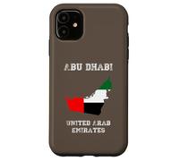 Retro Abu Dhabi Émirats Arabes Unis Vieilli Coque pour iPhone 11