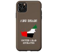 Retro Abu Dhabi Émirats Arabes Unis Vieilli Coque pour iPhone 11 Pro Max