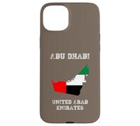 Retro Abu Dhabi Émirats Arabes Unis Vieilli Coque pour iPhone 15 Plus