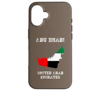 Retro Abu Dhabi Émirats Arabes Unis Vieilli Coque pour iPhone 16