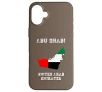 Retro Abu Dhabi Émirats Arabes Unis Vieilli Coque pour iPhone 16 Plus