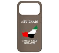 Retro Abu Dhabi Émirats Arabes Unis Vieilli Coque pour iPhone 17 Pro Max