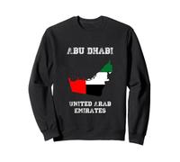 Retro Abu Dhabi Émirats Arabes Unis Vieilli Sweatshirt