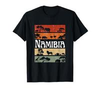 Rétro Afrique Namibie Safari Voyage Namibie Tour T-Shirt