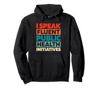 Retro Aide - Vintage Travailleur Social De La Santé Publique Sweat à Capuche