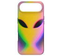 Retro Alien Aura Psychedelic Rainbow Aesthetic Cryptozoology Coque pour iPhone Air