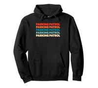Retro Amendes Équipe - Vintage Préposé Au Stationnement Sweat à Capuche