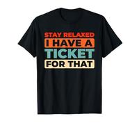 Retro Amendes - Véhicules Vintage Préposé Au Stationnement T-Shirt