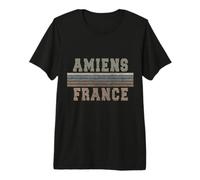 Rétro Amiens France T-Shirt Haut de Gamme