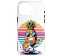 Rétro Ananas Guitariste Guitare Coque pour iPhone 16 Pro Max