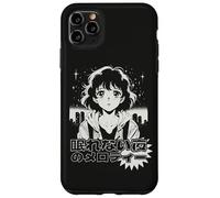 Rétro Anime Girl 80-90s Japonais Manga City Pop Esthétique Coque pour iPhone 11 Pro Max