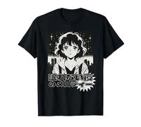 Rétro Anime Girl 80-90s Japonais Manga City Pop Esthétique T-Shirt