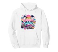 Rétro années 80 90 Nostalgie été Vibes Tropical Beach Vacation Sweat à Capuche