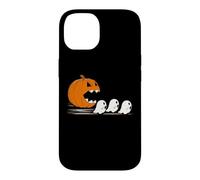 Rétro années 80 Arcade Halloween Pixel Citrouille Fantômes Coque pour iPhone 14