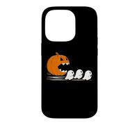 Rétro années 80 Arcade Halloween Pixel Citrouille Fantômes Coque pour iPhone 14 Pro
