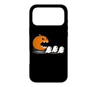 Rétro années 80 Arcade Halloween Pixel Citrouille Fantômes Coque pour iPhone 17 Pro Max