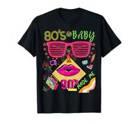 Rétro années 80 bébé années 90 Made Me Vintage années 80 90 pour Femmes Filles T-Shirt