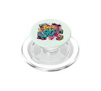 Rétro années 90 Nostalgie Boombox Roller Skate Puzzle Cube Ninetie PopSockets PopGrip pour MagSafe
