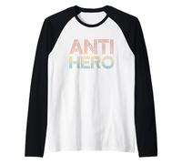 Retro Anti Hero - Vintage TV Movie Lover Manche Raglan