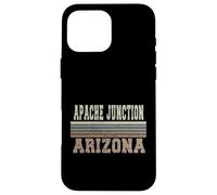 Rétro Apache Junction Arizona Coque pour iPhone 16 Pro Max