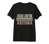 Rétro Apache Junction Arizona T-Shirt Haut de Gamme