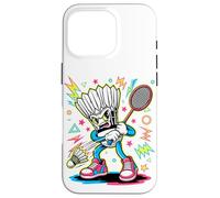 Retro Arcade Badminton Volant Coque pour iPhone 16 Pro