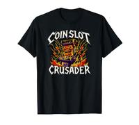 Retro Arcade Gamer Coinslot Crusader T-Shirt