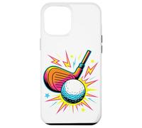 Retro Arcade Golf Golfing Golfeur Coque pour iPhone 12 Pro Max