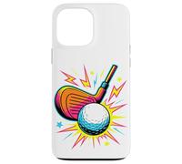 Retro Arcade Golf Golfing Golfeur Coque pour iPhone 13 Pro Max