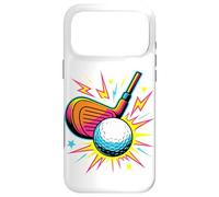 Retro Arcade Golf Golfing Golfeur Coque pour iPhone 17 Pro Max