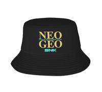 Rétro Arcade Jeu Neo Geo SNK Plage Seau Chapeau Hommes Femmes Unisexe Été Pêcheur Chapeau Cadeaux en Plein Air