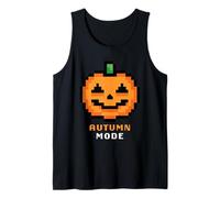 Retro Arcade Pixelated Game Pumpkin - Autumn Mode Débardeur