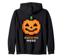 Retro Arcade Pixelated Game Pumpkin - Autumn Mode Sweat à Capuche