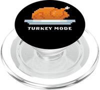 Retro Arcade Pixelated Game Turkey - Turkey Mode PopSockets PopGrip pour MagSafe