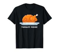Retro Arcade Pixelated Game Turkey - Turkey Mode T-Shirt
