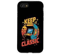 Retro Arcade Vibes - Keep It Classic 80s Gamer Style Coque pour iPhone SE (2020) / 7 / 8