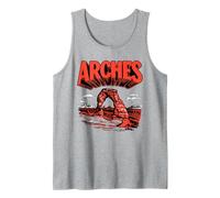 Retro Arches National Park Vintage Style Delicate Arch Débardeur