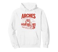 Retro Arches National Park Vintage Style Delicate Arch Sweat à Capuche