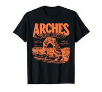 Retro Arches National Park Vintage Style Delicate Arch T-Shirt