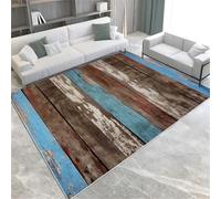 Retro Area Tapis Draggy Wood Grain Machine Lavable Not Soft Soft Soft Pile Area Rapis 60 X 90 Cm pour Le Salon Chambre DÉCOR DÉCOR DE DÉCORD,160 X 230 Cm