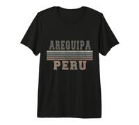 Retro Arequipa Pérou T-Shirt Haut de Gamme